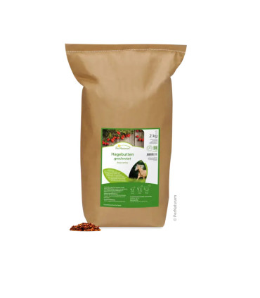 Escaramujo triturado