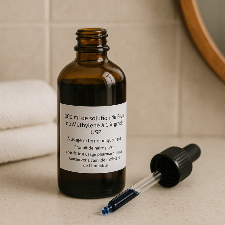 100 mL de solution de bleu de méthylène à 1% qualité USP